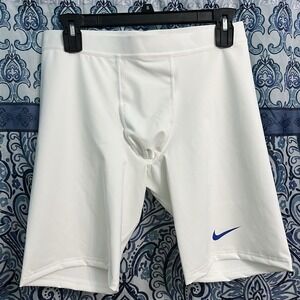 Nike Pro Elite White Half Tights Track Field Mens  824622 Made In USA 2XL